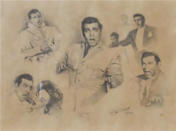 COLIN BITHELL | Opera star Mario Lanza | MutualArt