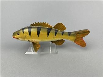 Gerald Finch Perch Spearing Decoy - Gerald Finch