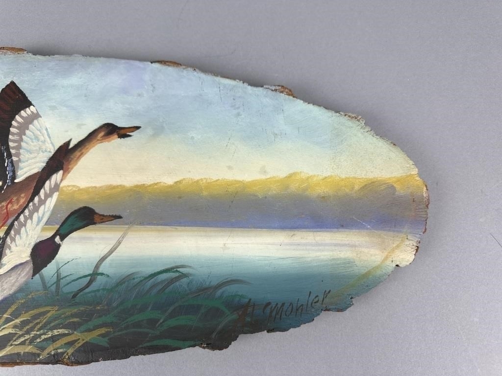 Artwork by Al Mohler, Al Mohler Original Slab Art, Made of hand painted