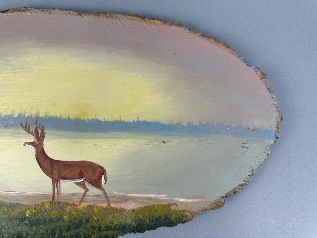 Artwork by Al Mohler, Al Mohler Original Slab Art, Made of hand painted