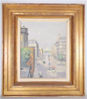 View of Paris - Gabriel Albert Venet