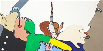 Huguette Caland: A Life in a Few Lines