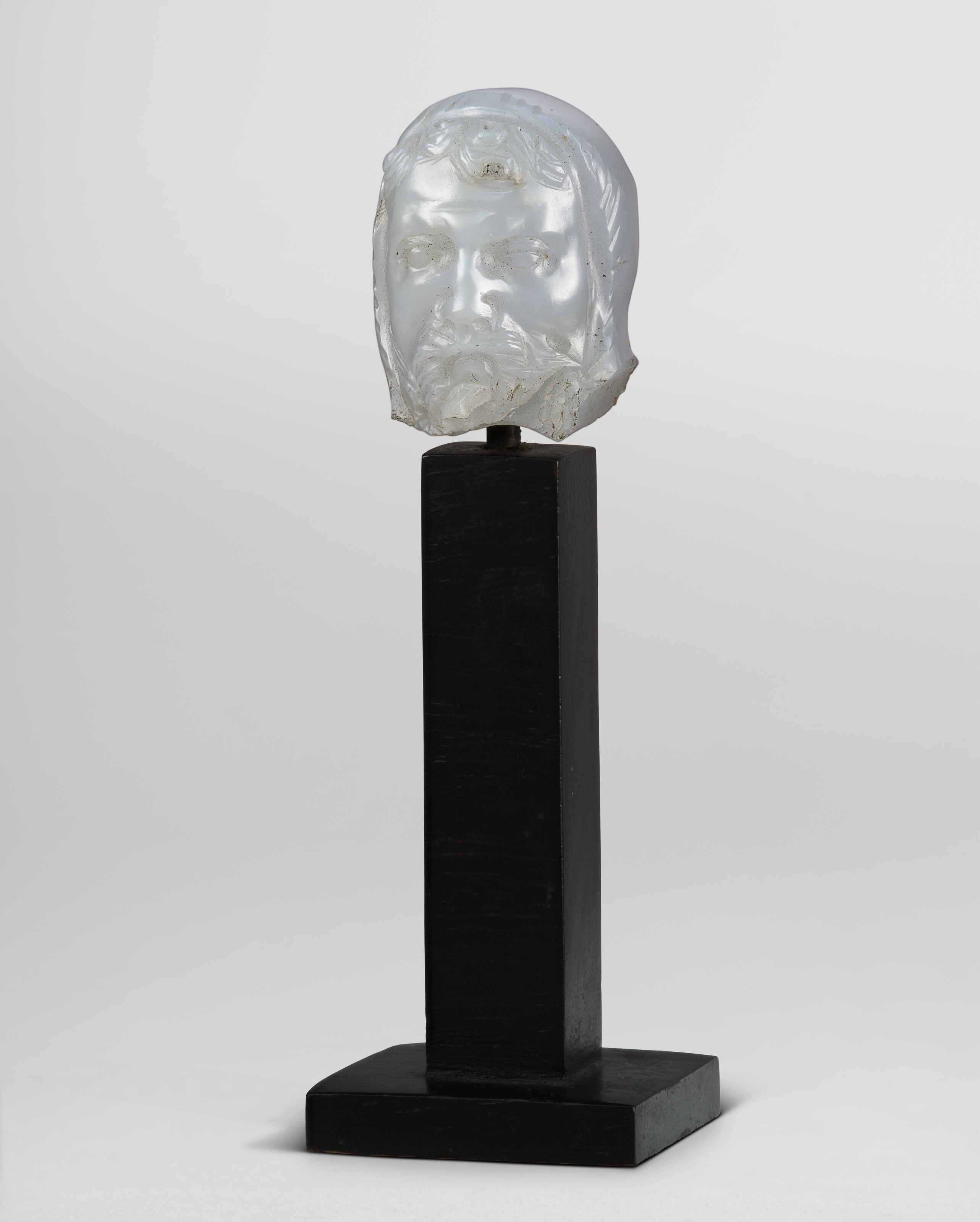Roman School, 2nd Century | A ROMAN CHALCEDONY HEAD OF A BEARDED MAN ...