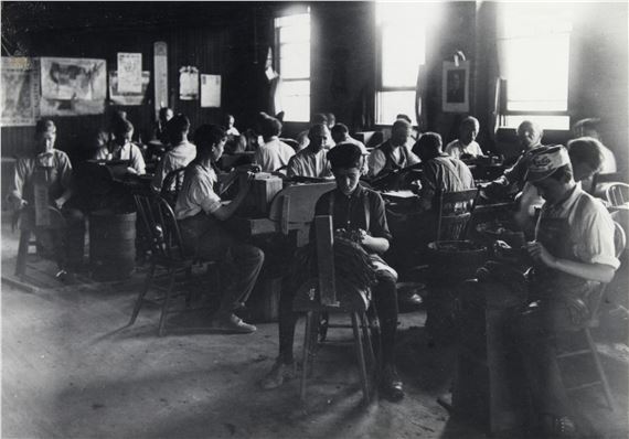 Cigar Factory Boys by Lewis Hine, 1908