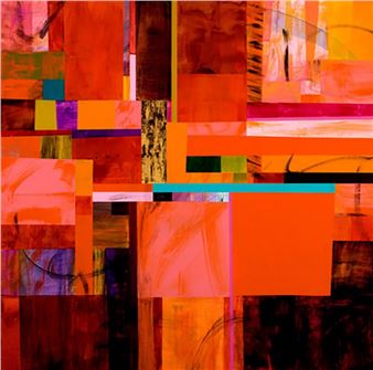 Val Rossman’s Abstract World of Positivity, Passion and Joy