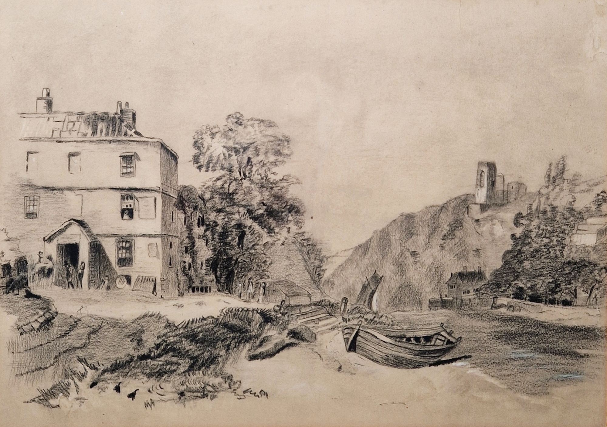 William Widgery | Traveller in waterscape | MutualArt