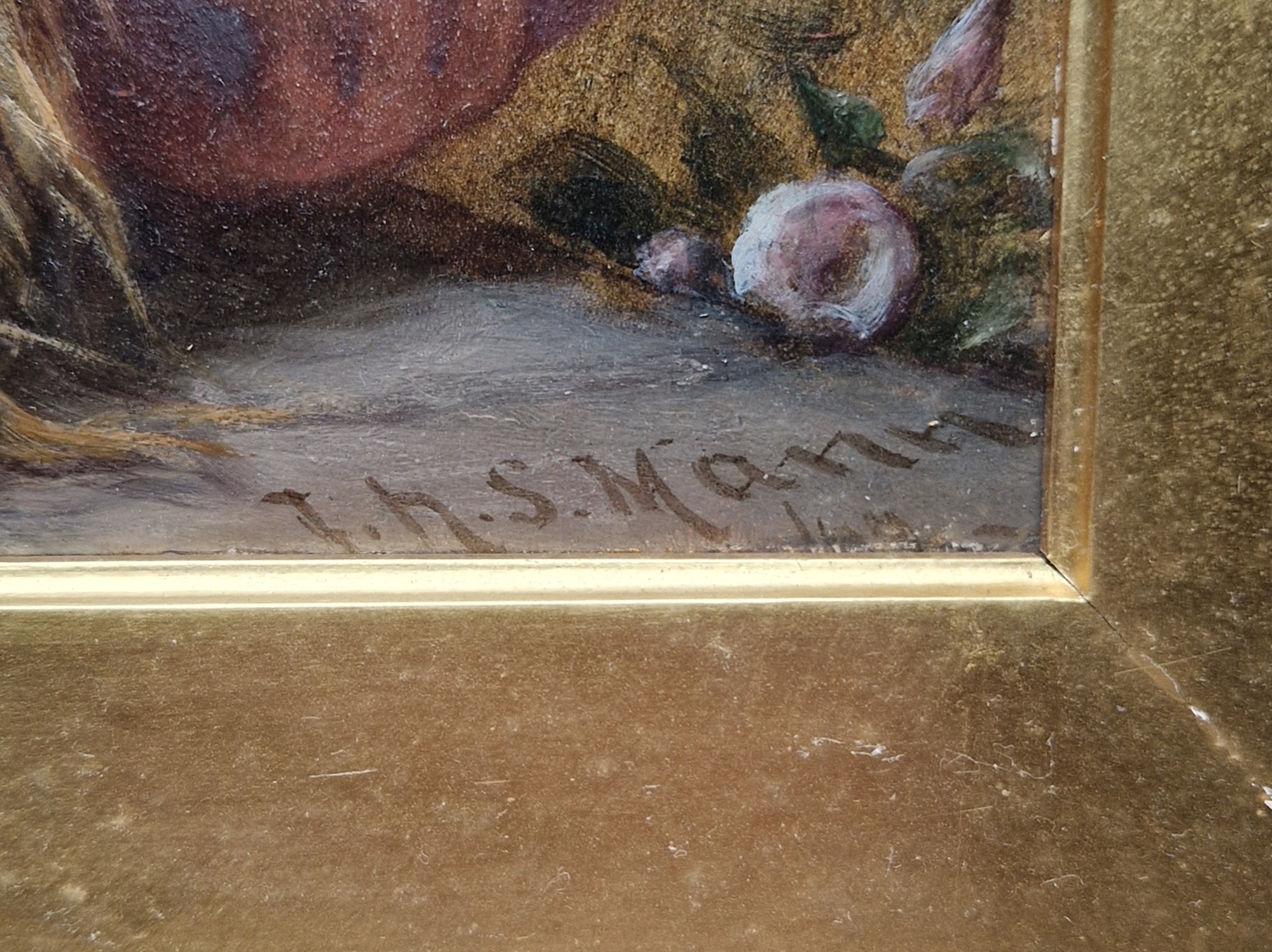 Artwork by Joshua Hargrave Samms Mann, Portrait of Spanish lady in black veil holding a fan, Made of Oil on board