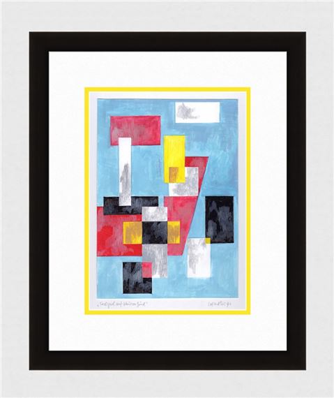 Josef Johann Mathis | Mathis Original Gouache Variations Framed Swiss ...
