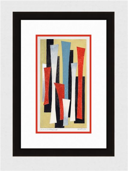 Josef Johann Mathis | Mathis Original Gouache Moved in one Direction ...