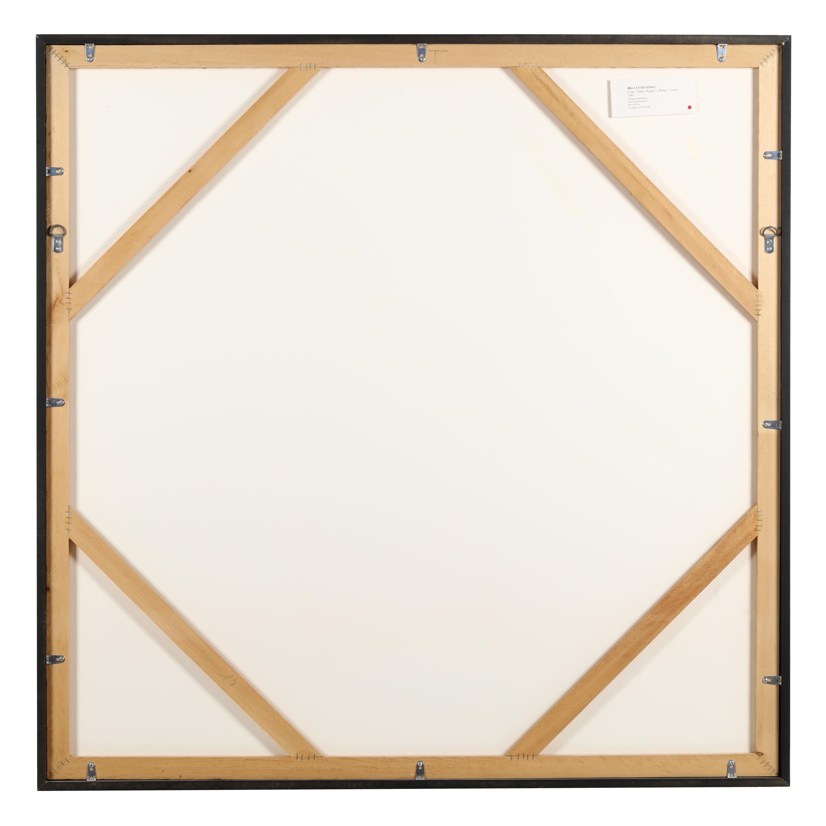 Artwork by Bruce Checefsky, Untitled (from Other People's Money, Made of Gelatin silver print