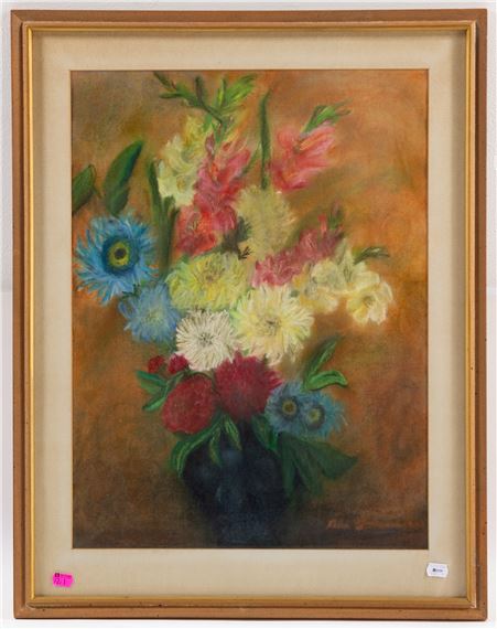 Floral Vase by Celia Mendelker