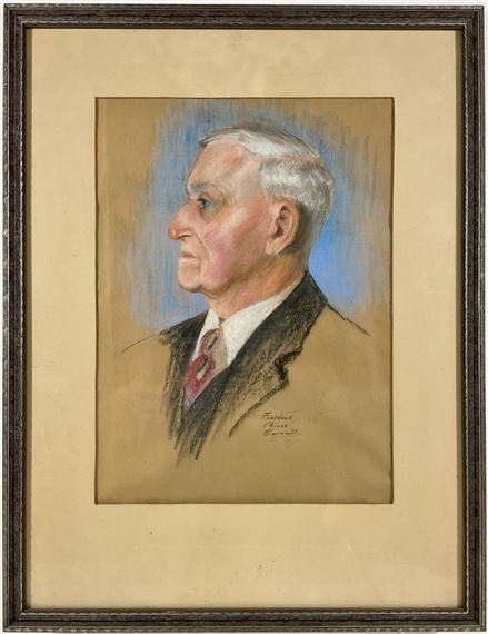 Portrait profile of a gentleman