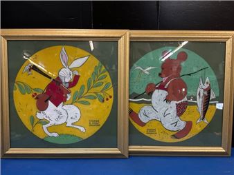 Two George & Doris Hauman Block Prints - George & Doris Hauman