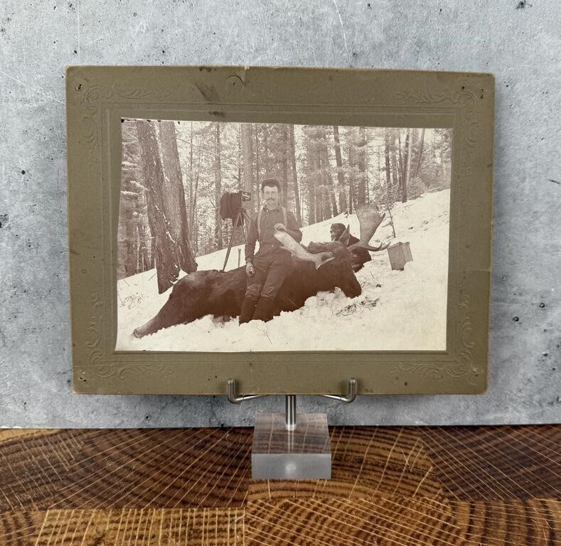 Artwork by Herbert Lord, Herbert Lord Darby Montana Hunting Photo, Made of Photograph. Photograph