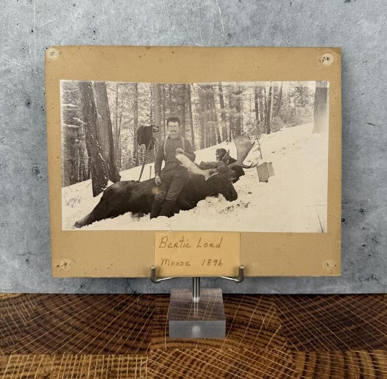 Artwork by Herbert Lord, Herbert Lord Darby Montana Hunting Photo, Made of Photograph. Photograph
