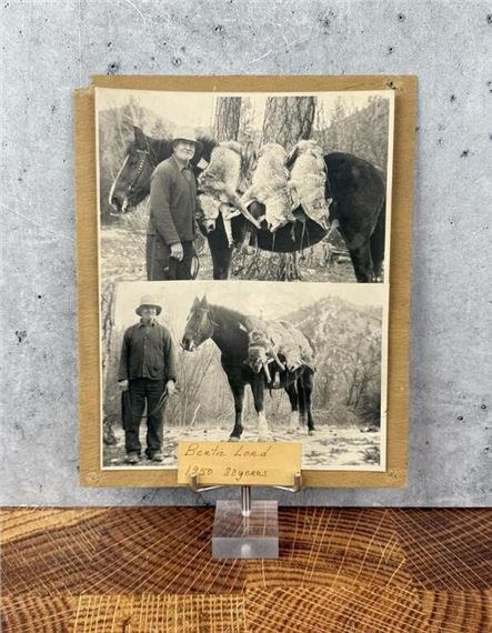 Herbert Lord Darby Montana Coyote Hunting Photo