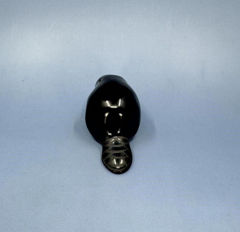 Artwork by Pula & Val Gutierrez, Pula & Val Gutierrez Santa Clara Pueblo Beaver