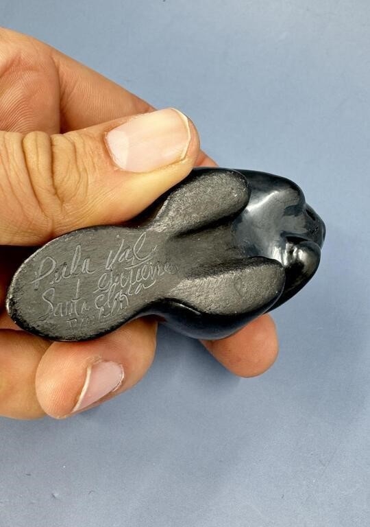 Artwork by Pula & Val Gutierrez, Pula & Val Gutierrez Santa Clara Pueblo Beaver