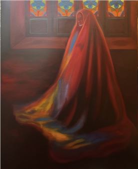 Emiliana Henriquez: Warm Blue Velvet - Half Gallery, New York