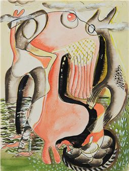 Dusti Bongé: Portals and Passages, Surrealist Works from the 1940s to 1950s - Hollis Taggart