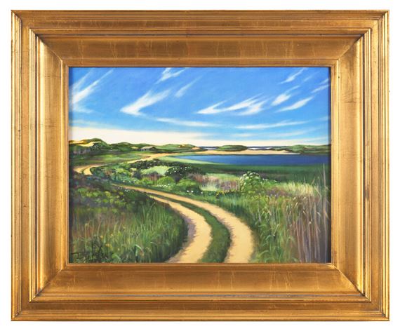 
Road Along Waterway by Ilya Kagan