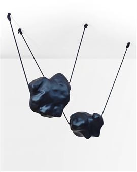 Irina Rasquinet: Le monde sera bleu ... ou ne sera pas - La Patinoire Royale / Galerie Valerie Bach