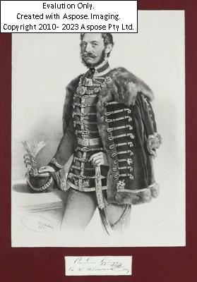 Portrait des k. k. Truchseß und königl. ungarischen Hofagenten in Wien by Josef Kriehuber