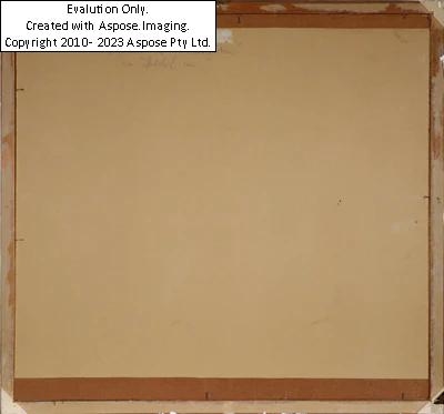 Artwork by Ernst Dorn, (Neustadt b. Coburg 1889-1927 München) Landschaft im bayrischen Alpenvorland, Made of oil on canvas, laminated on hardboard