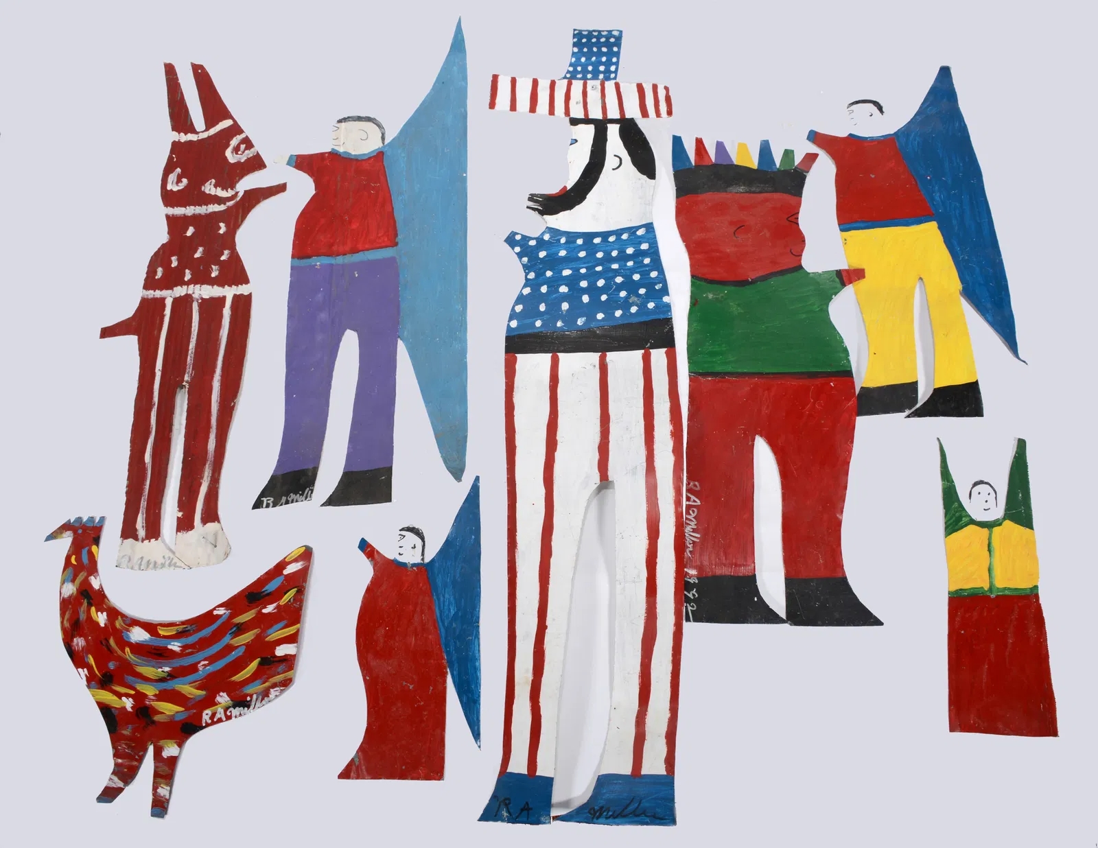 R.A. Miller | 8 Cutout Works | MutualArt