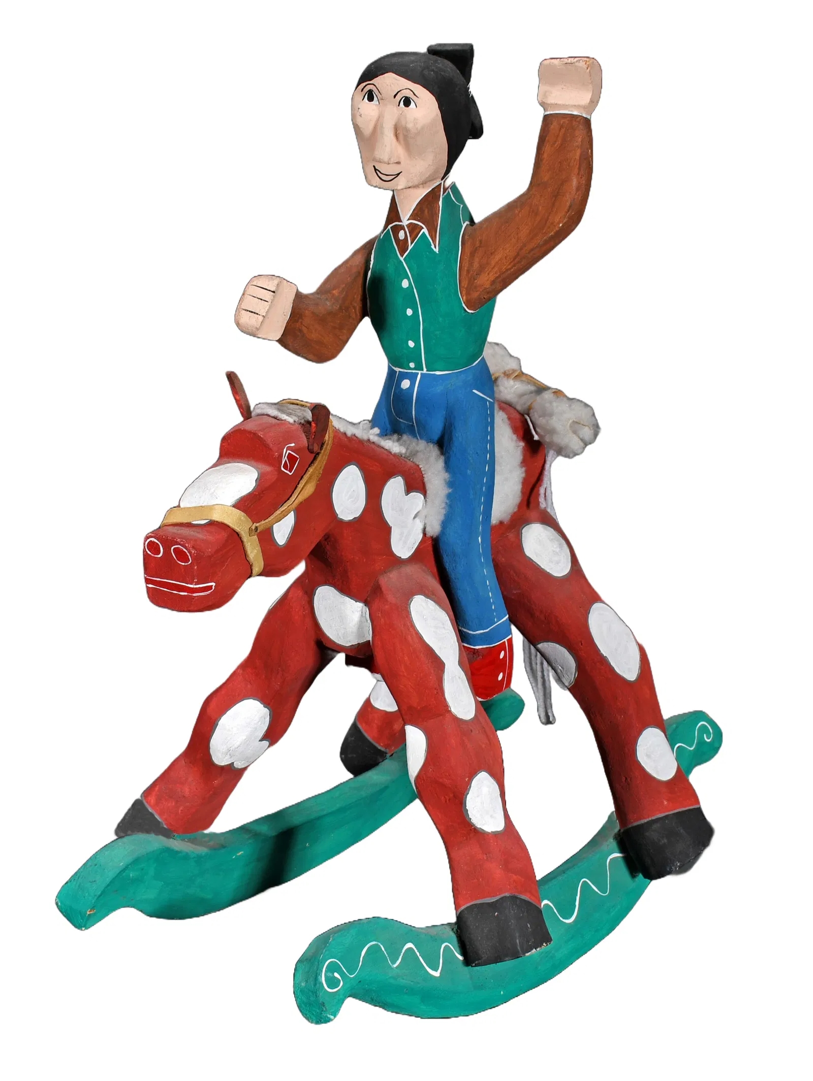 Delbert Buck | Rocking Horse Cowboy | MutualArt