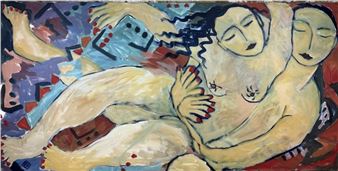 La Musique" Painting - Michele Brosseau