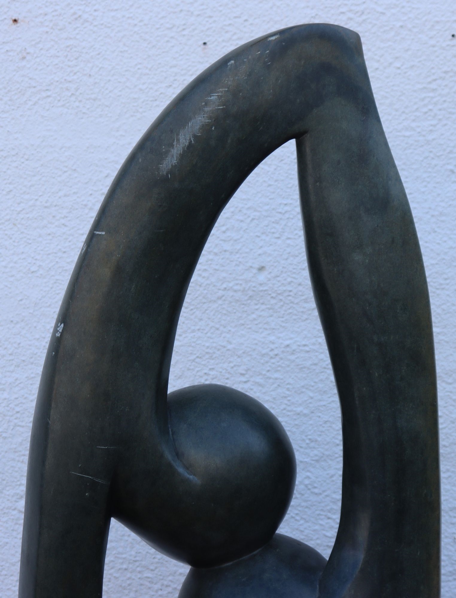 Artwork by Kefas Muunga, Kefas Muunga (21st Century) Zimbabwe, Shona Stone Sculpture "Spiritual Flower, Made of Stone sculpture