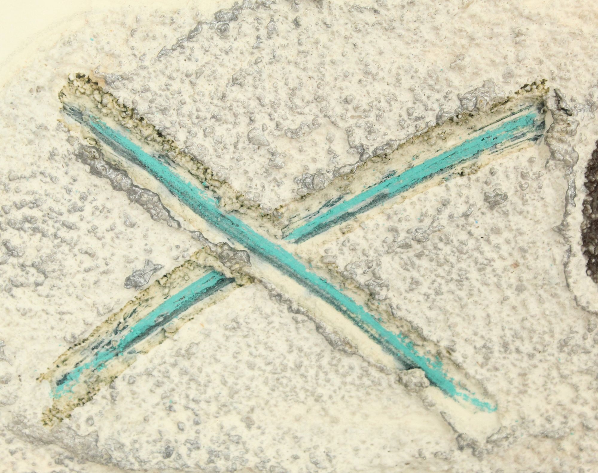 Artwork by Anton Fortescu-smyth, Anton Fortescu Smyth (Born 1936) American, Abstract Mixed Media Painting Titled "Thrump, Made of Mixed Media Painting