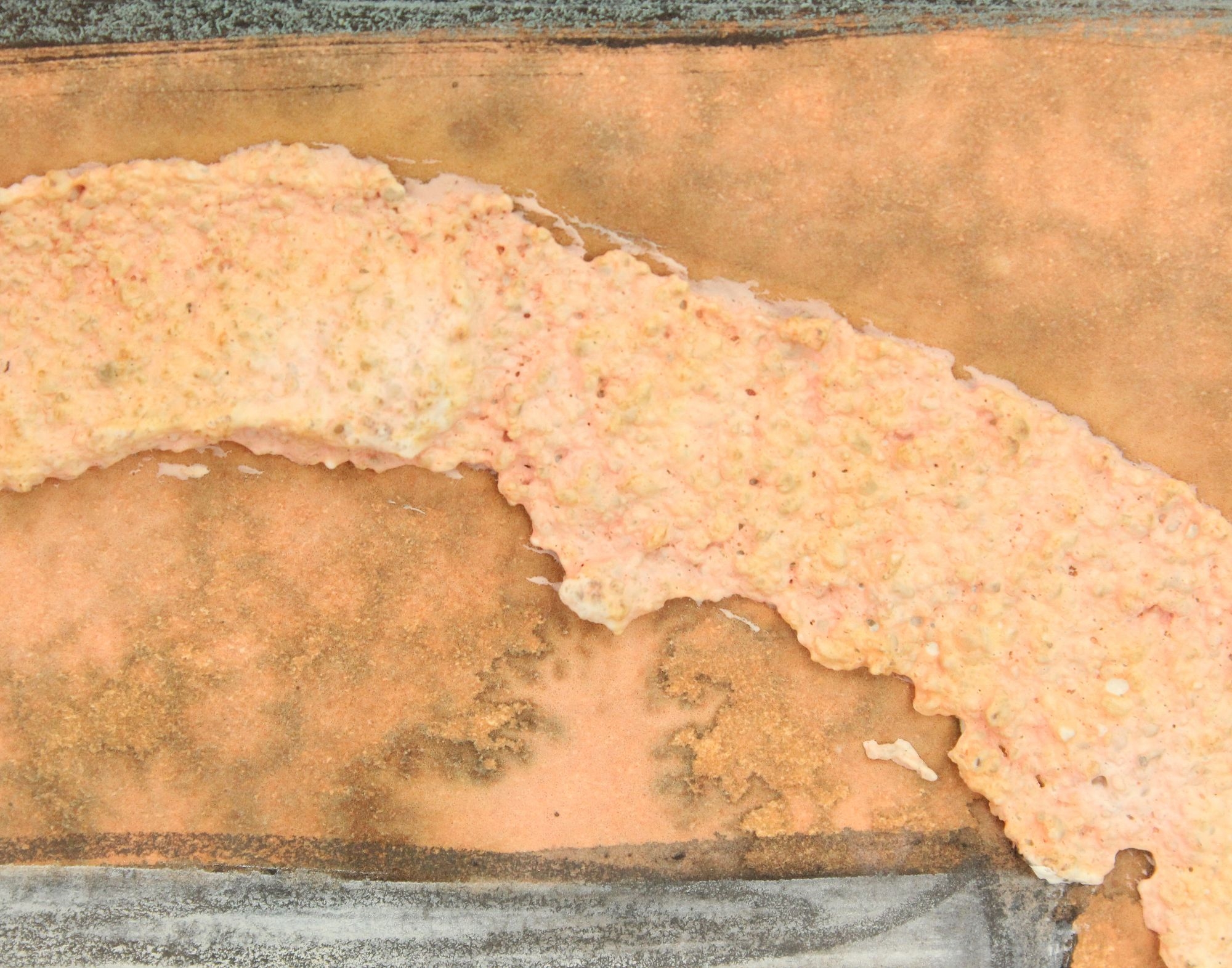 Artwork by Anton Fortescu-smyth, Anton Fortescu Smyth (Born 1936) American, Abstract Mixed Media Painting Titled "Thrump, Made of Mixed Media Painting