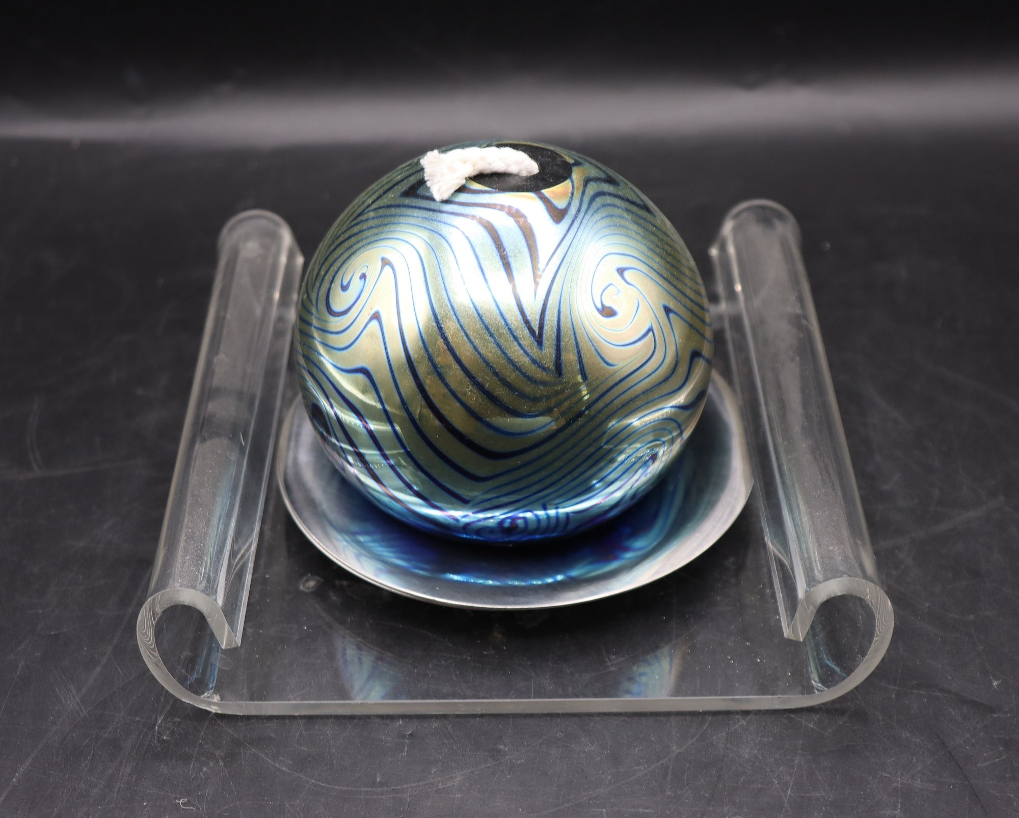 Stuart Abelman | Stuart Abelman (Born 1949) American, Art Glass Round ...