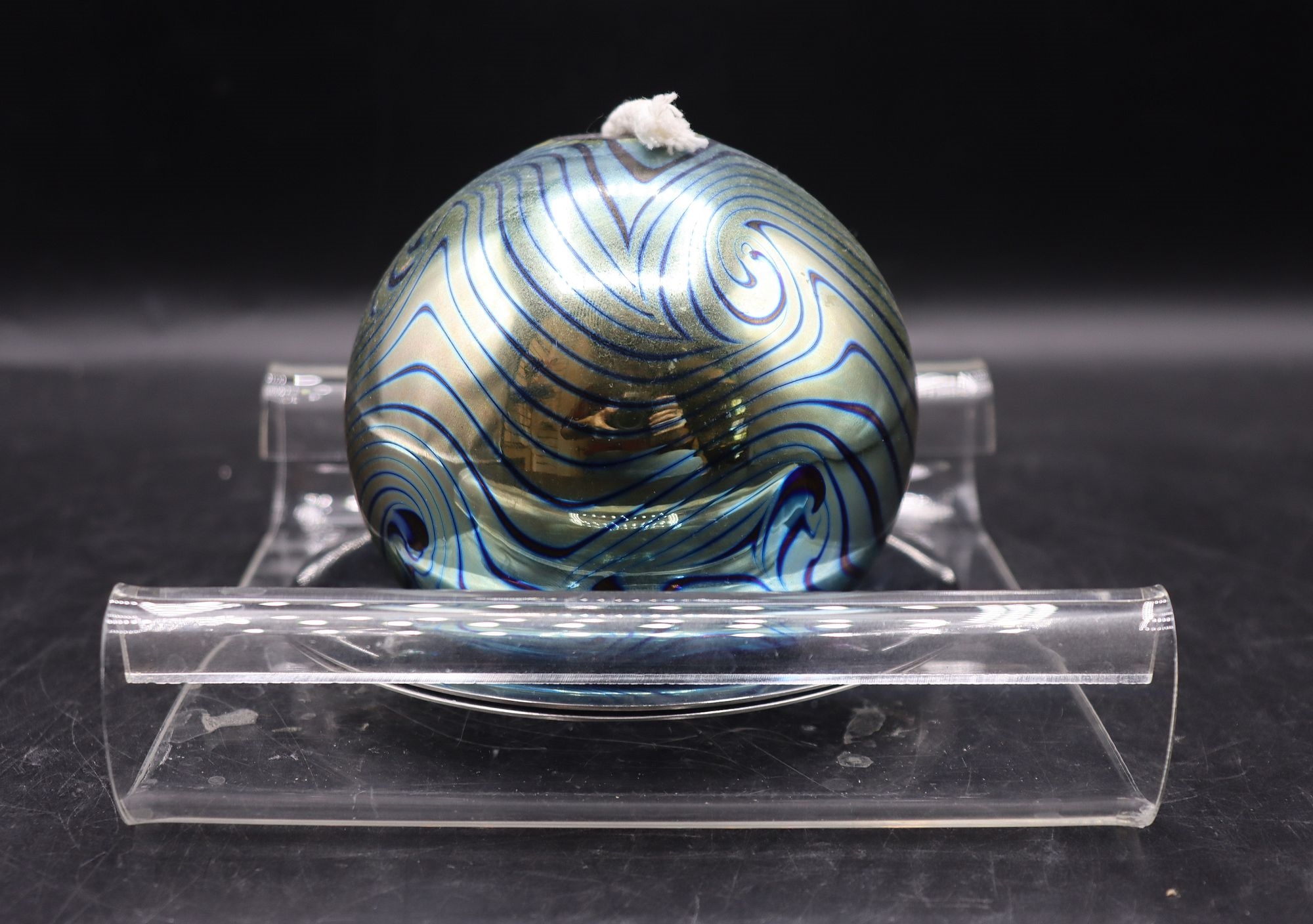 Stuart Abelman | Stuart Abelman (Born 1949) American, Art Glass Round ...