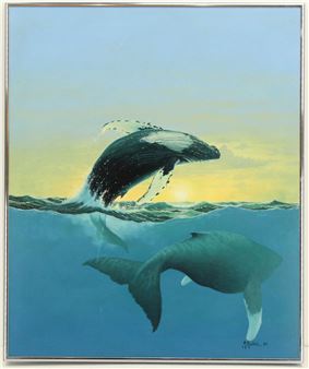 Don McMichael (Born 1938) Oil on Canvas - Don McMichael