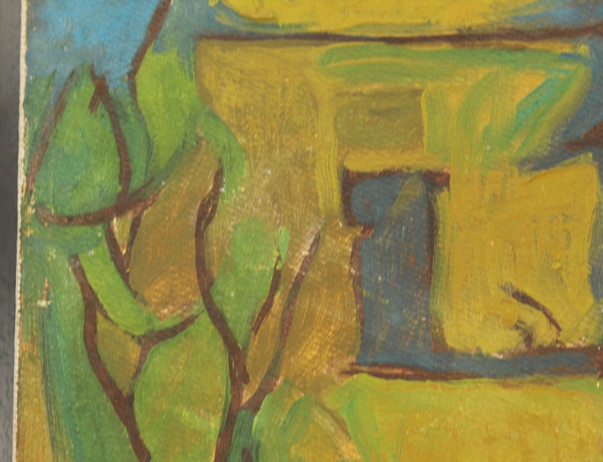 Artwork by Ezra Talker, Ezra Talker (1936-2009) Israeli, Oil on Canvas Painting, Made of Oil on Canvas Painting