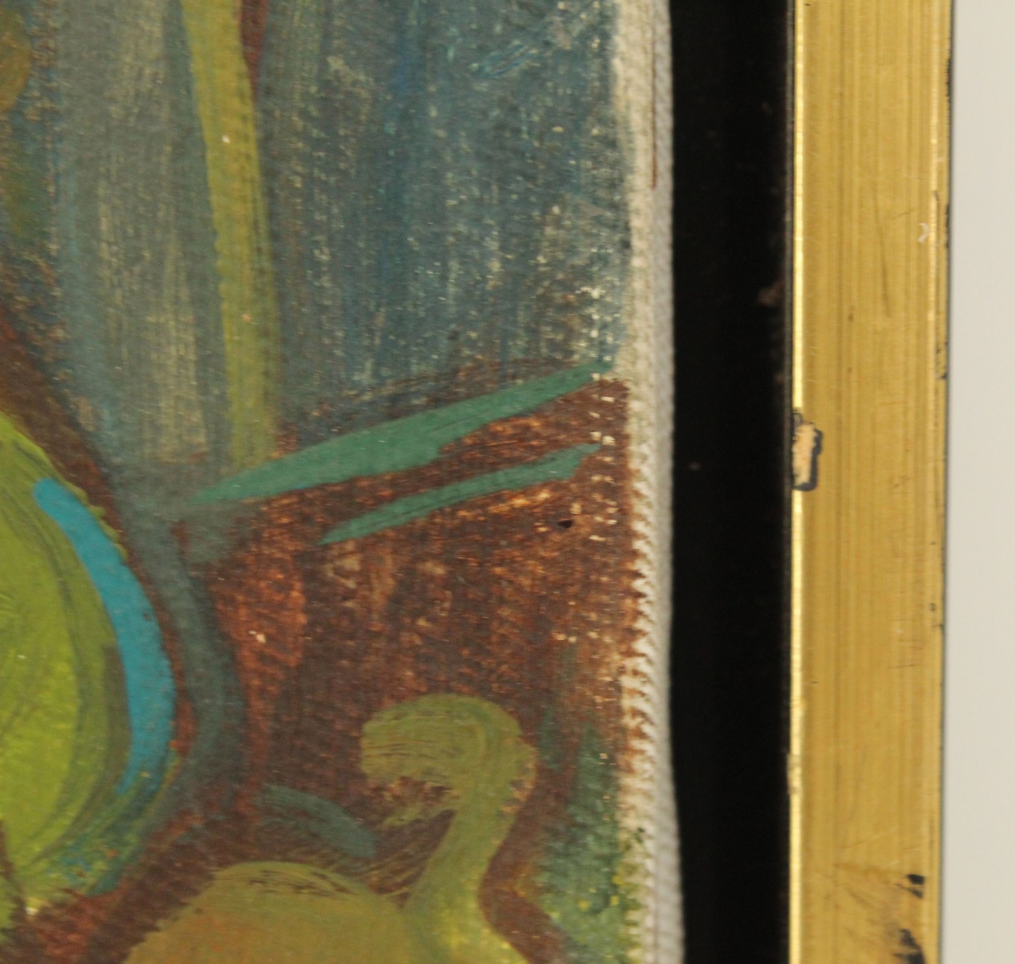 Artwork by Ezra Talker, Ezra Talker (1936-2009) Israeli, Oil on Canvas Painting, Made of Oil on Canvas Painting