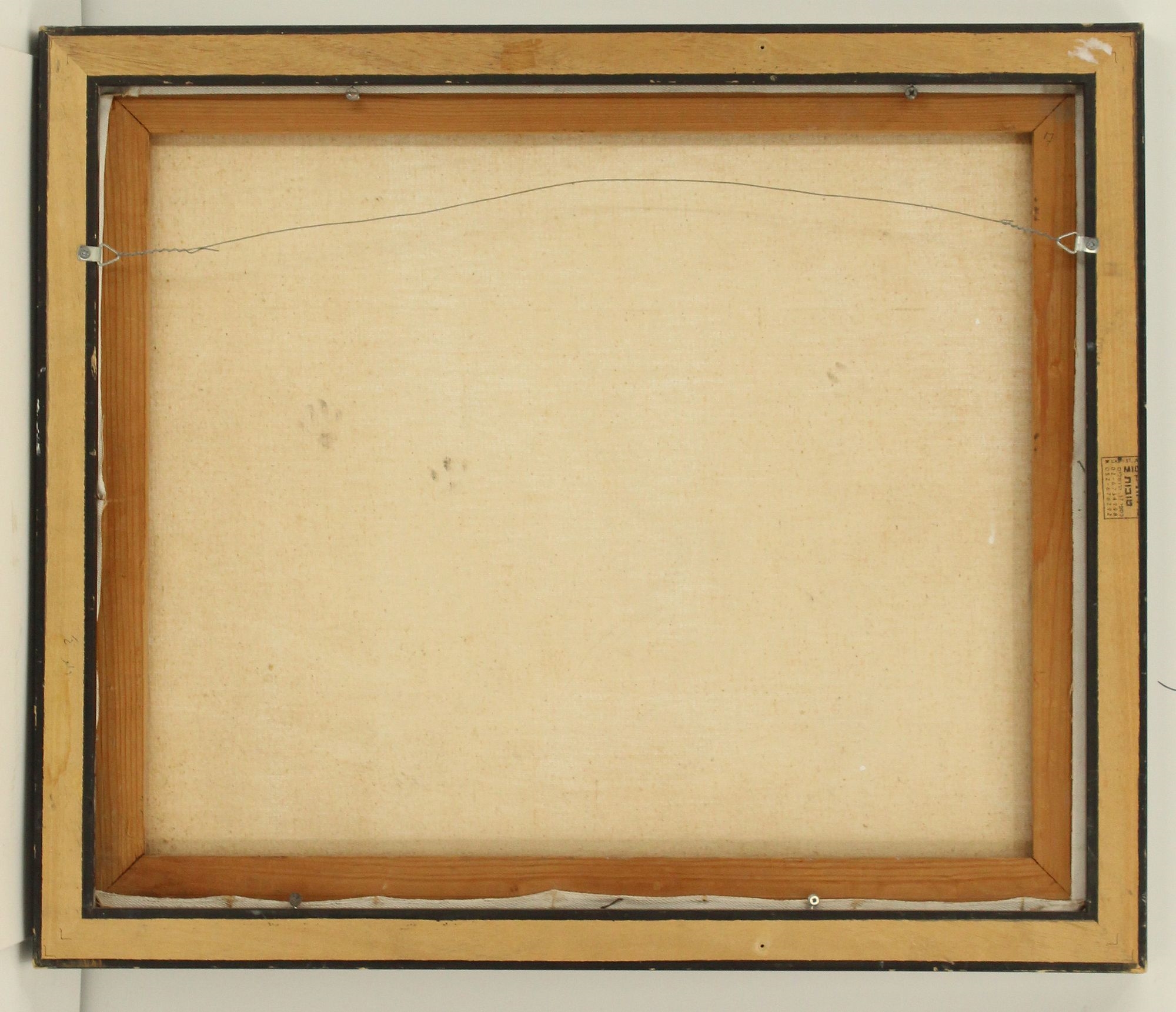 Artwork by Ezra Talker, Ezra Talker (1936-2009) Israeli, Oil on Canvas Painting, Made of Oil on Canvas Painting