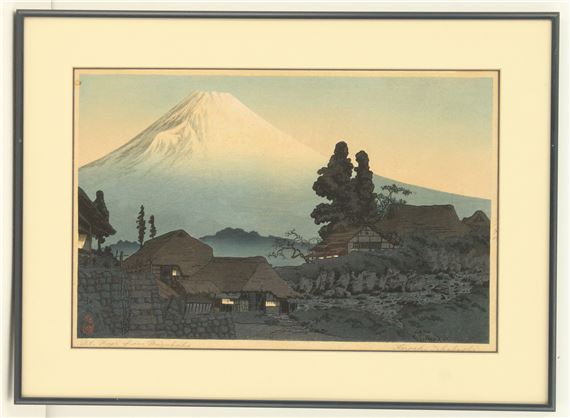 Shotei Hiroaki Takahashi (1871-1945) Japanese, Woodblock Print by Takahashi Shōtei, 1871