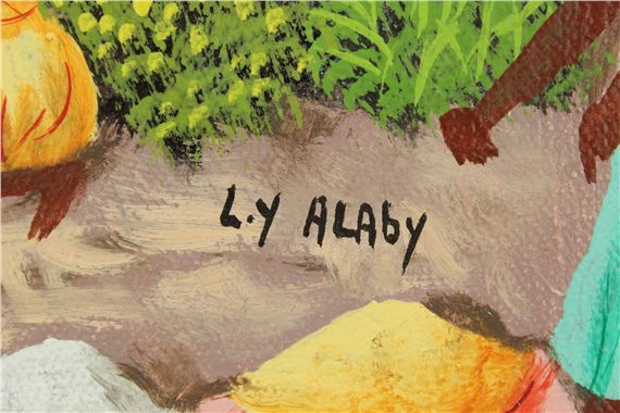 L. Y. Alaby | L.Y. Alaby (20th Century) Haitian, Haitian Village