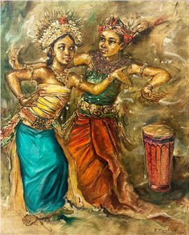 Legong Dancers,1970’s - Fatchur Rahman