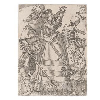 One plate, from The Dance of Death - Allaert Claesz