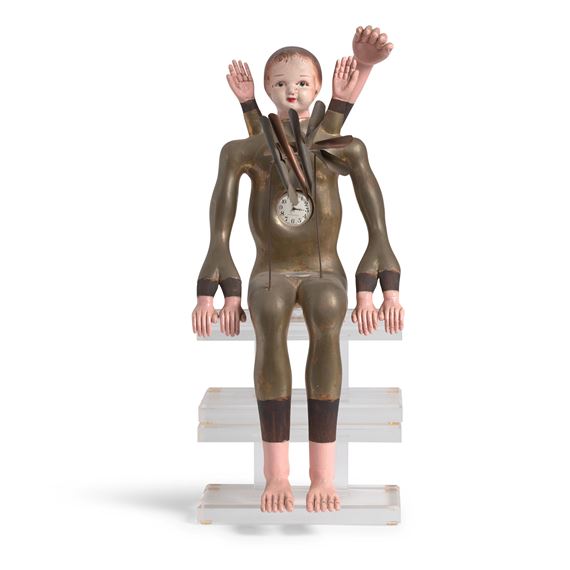 Hands of Time by Pedro Friedeberg, circa 1990