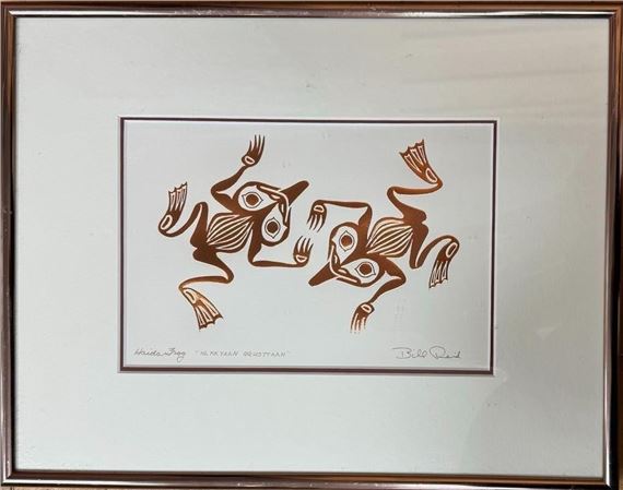 Haida Frog by Bill Reed