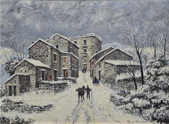 Nevicata by Mario Pacchioli