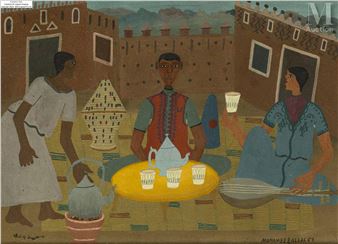 Cérémonie du thé - Mohamed Ben Allal