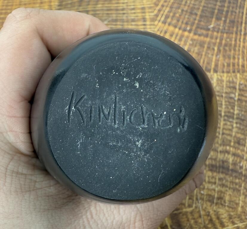 Artwork by Hanna Jay Kinlicheni, Kinlicheni Hannah Jay Navajo Indian Wedding Vase