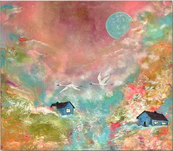 They fly away by Katarzyna Biskupska, 2024